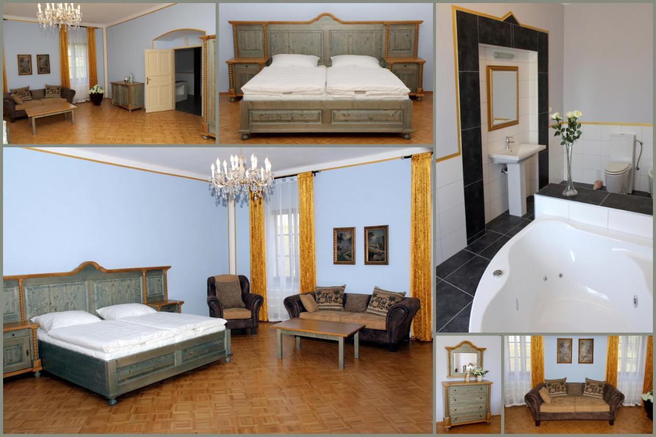 Zamek Liboun Hotel Louňovice pod Blaníkem Kültér fotó